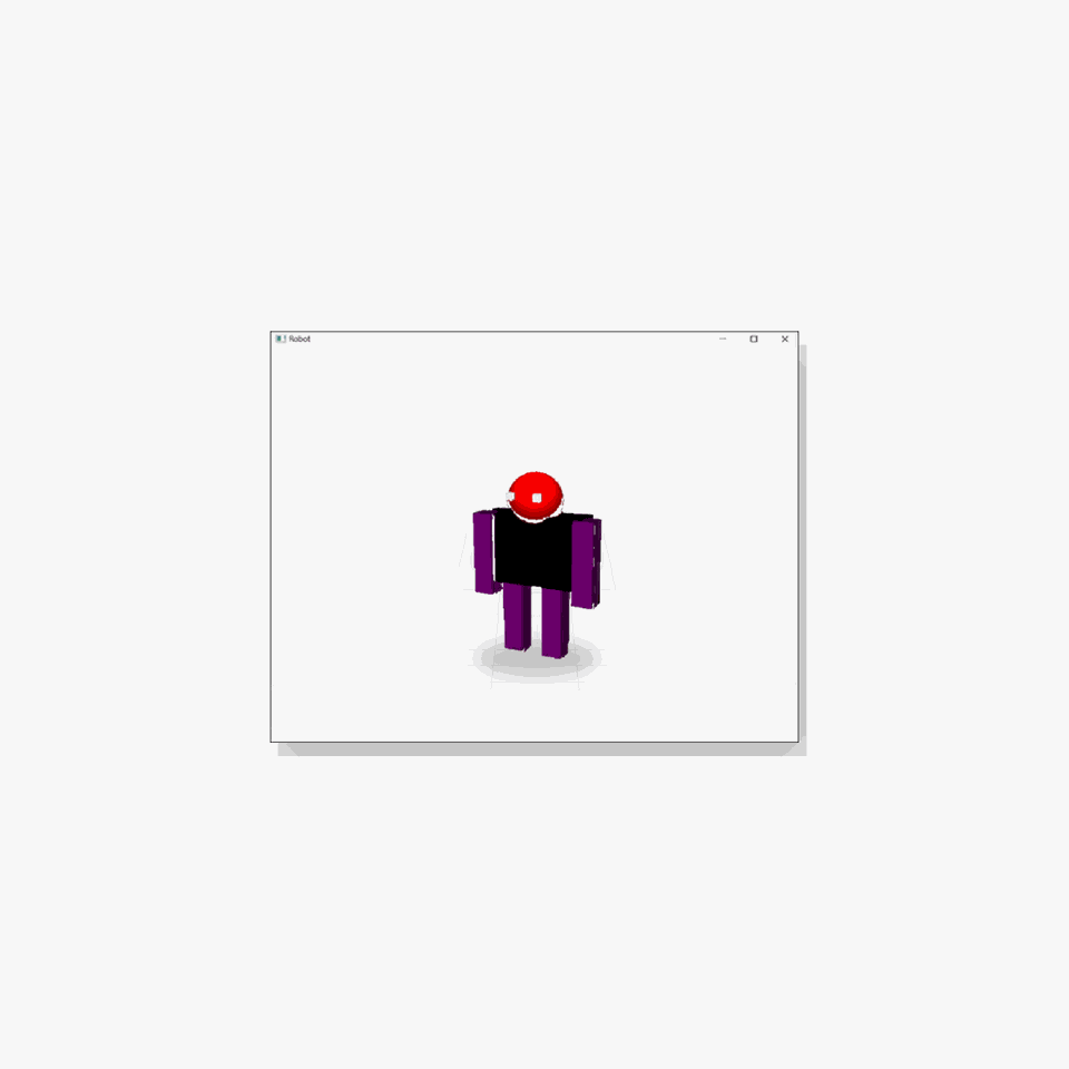 OpenGL ROBOT
