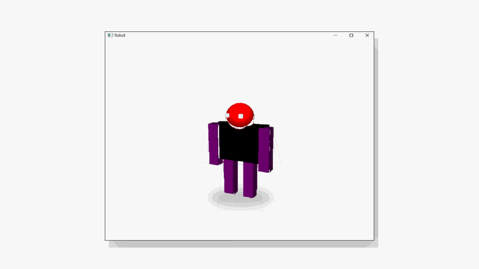 OpenGL ROBOT