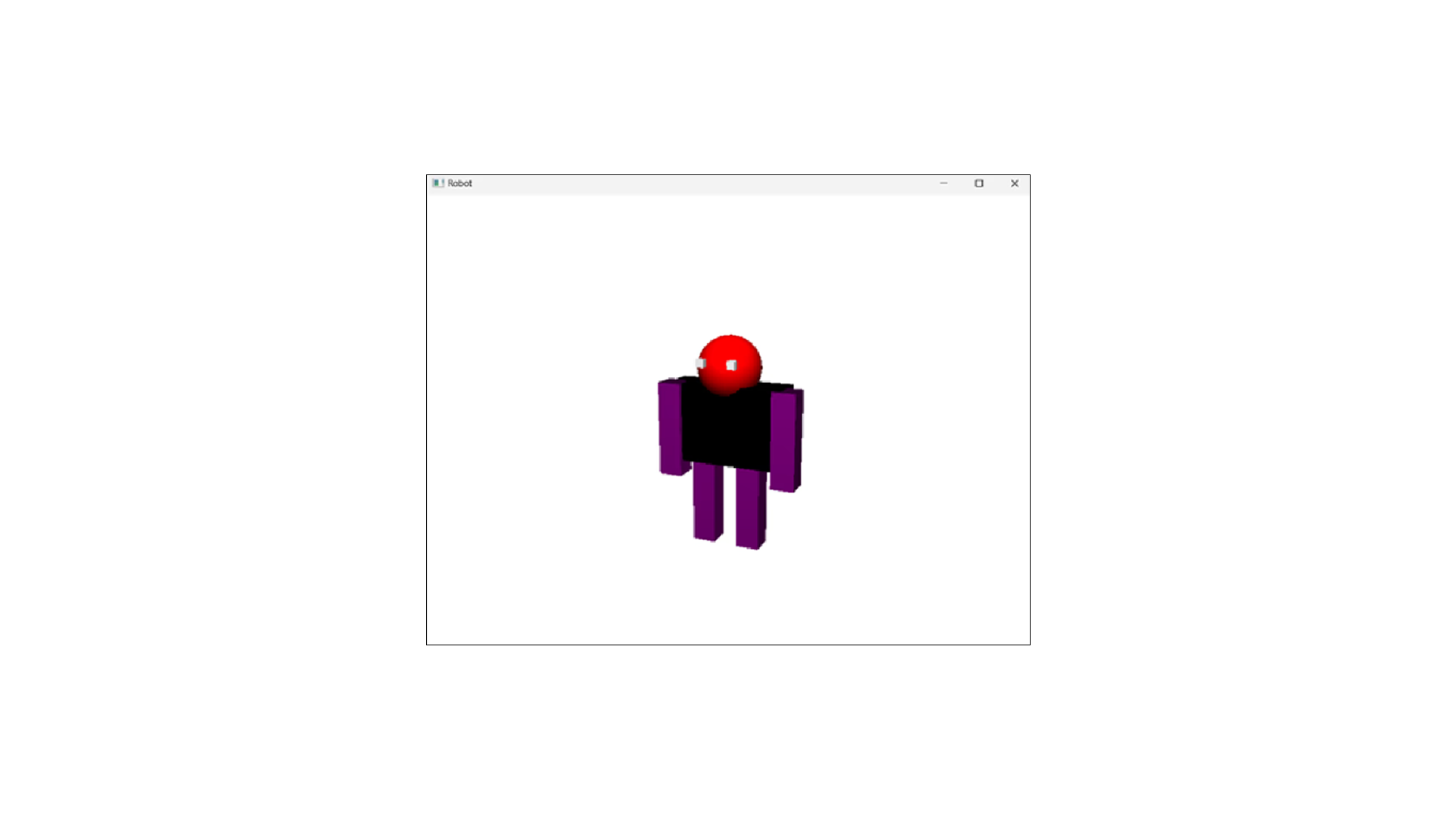 OpenGL ROBOT